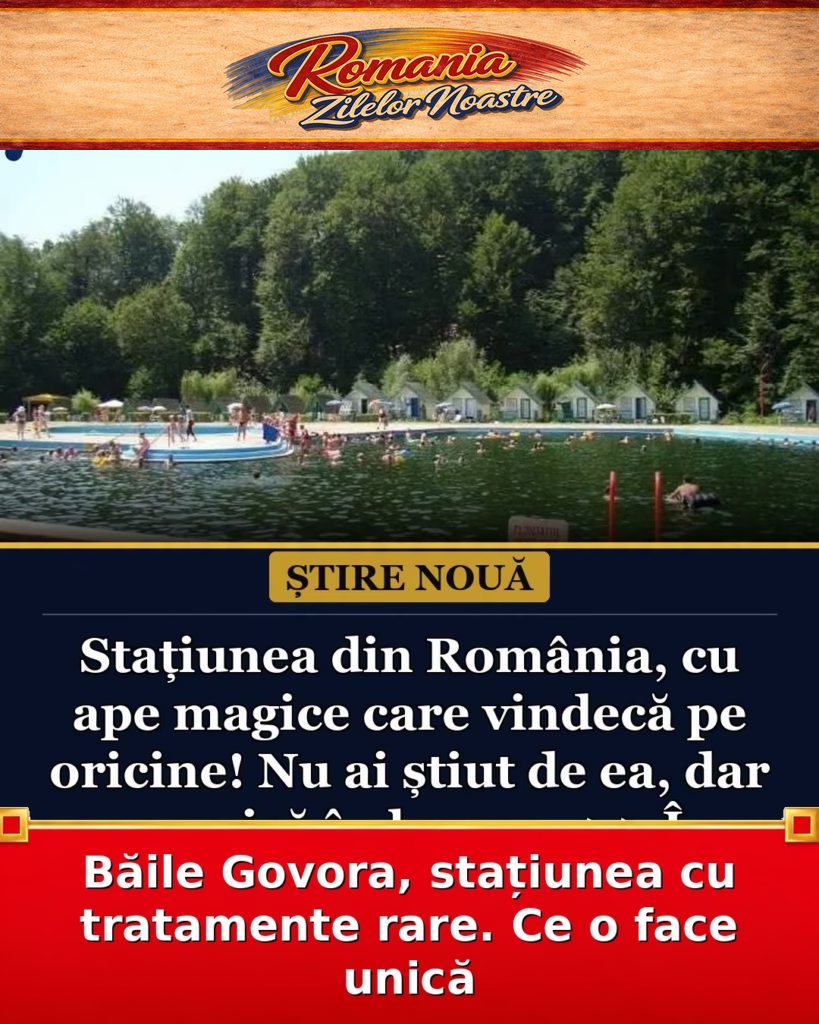Băile Govora, stațiunea cu tratamente rare. Ce o face unică