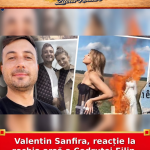 Valentin Sanfira, reacție la rochia arsă a Codruței Filip. Replica lui tăioasă