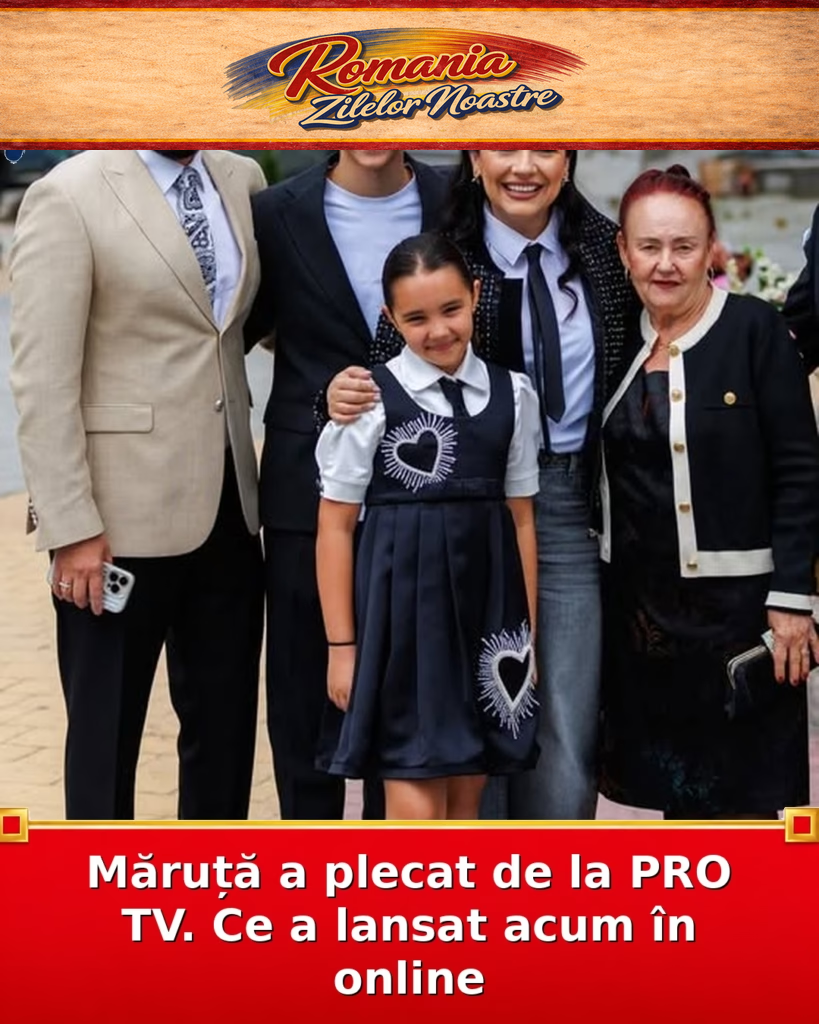 Măruță a plecat de la PRO TV. Ce a lansat acum în online