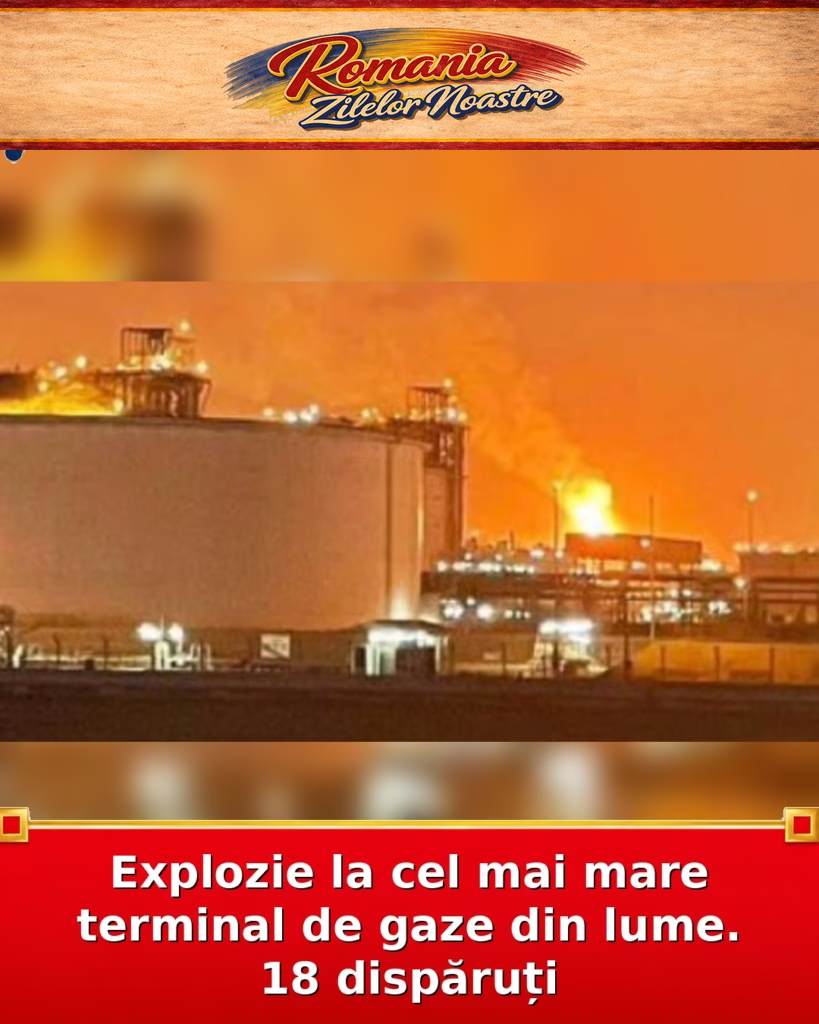 Explozie la cel mai mare terminal de gaze din lume. 18 dispăruți