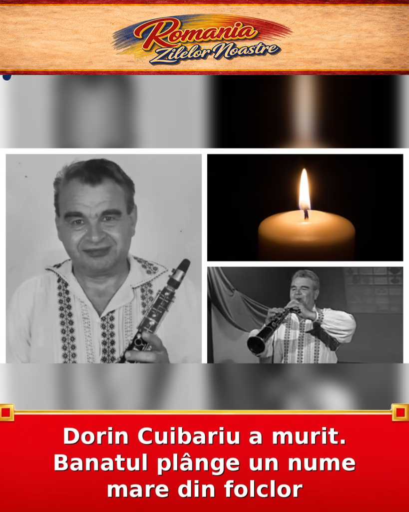 Dorin Cuibariu a murit. Banatul plânge un nume mare din folclor