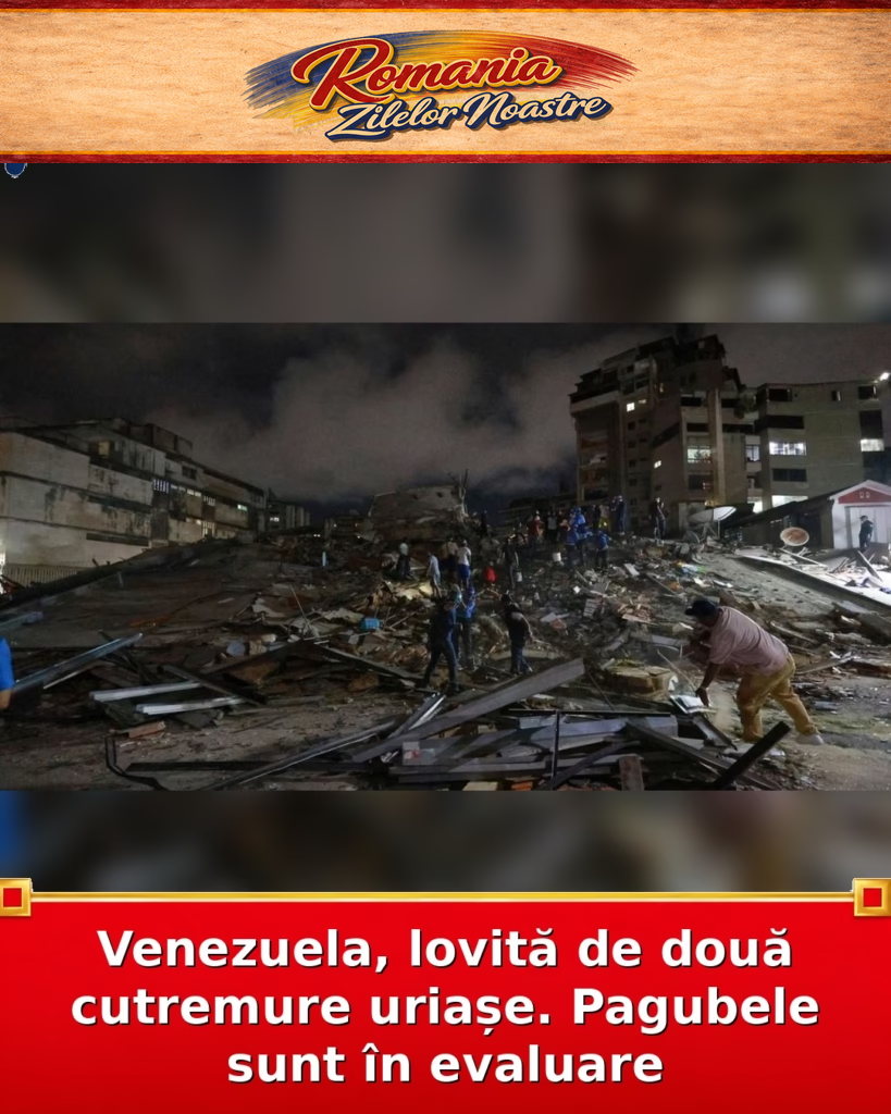 Venezuela, lovită de două cutremure uriașe. Pagubele sunt în evaluare