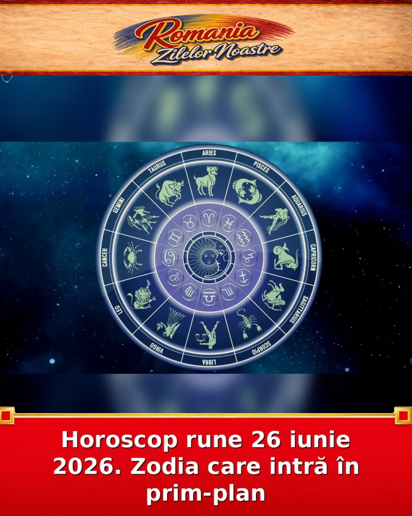 Horoscop rune 26 iunie 2026. Zodia care intră în prim-plan