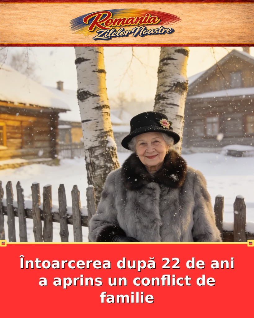Întoarcerea după 22 de ani a aprins un conflict de familie