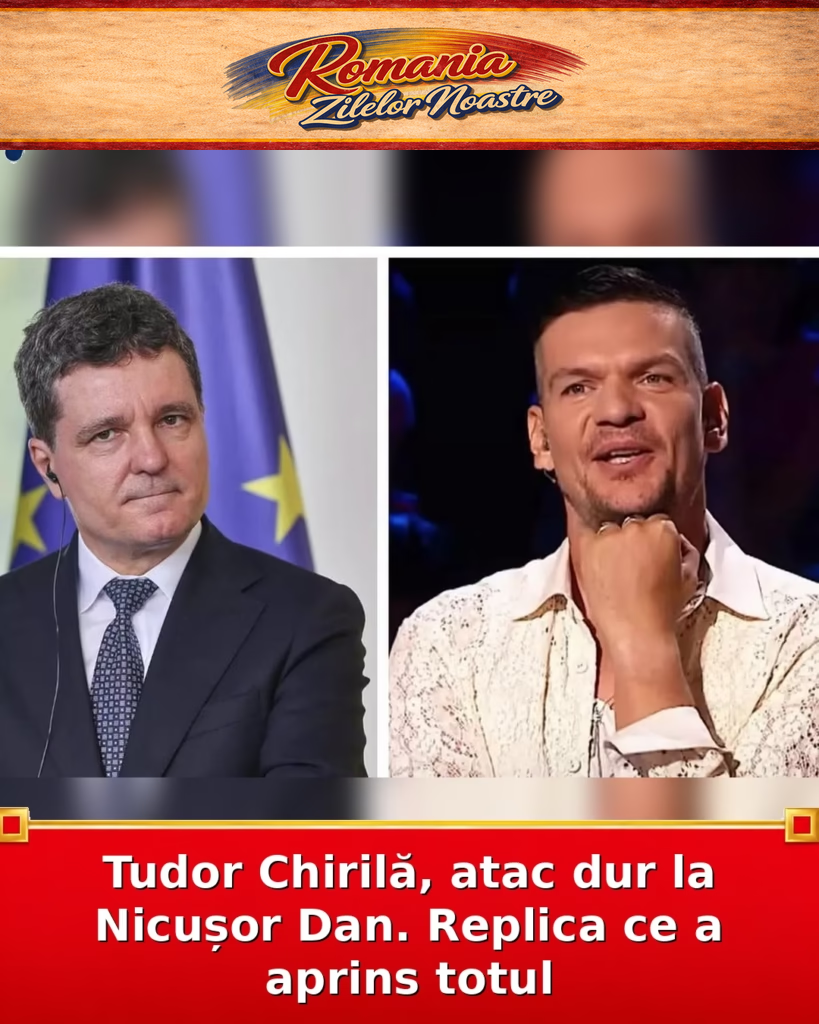 Tudor Chirilă, atac dur la Nicușor Dan. Replica ce a aprins totul