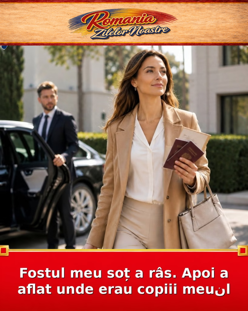 Fostul meu soț a râs. Apoi a aflat unde erau copiii meuان
