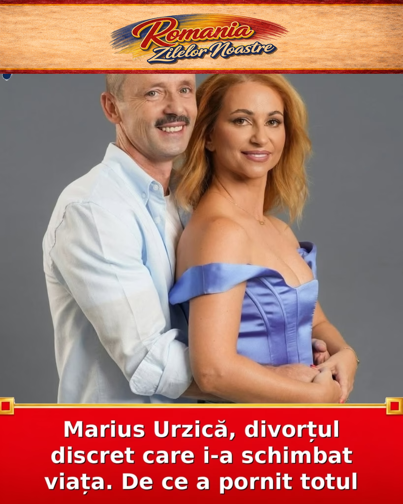 Marius Urzică, divorțul discret care i-a schimbat viața. De ce a pornit totul