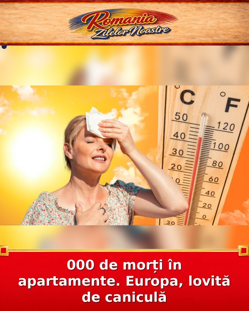 000 de morți în apartamente. Europa, lovită de caniculă