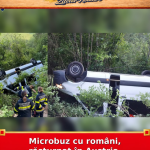 Microbuz cu români, răsturnat în Austria. Bilanțul a șocat