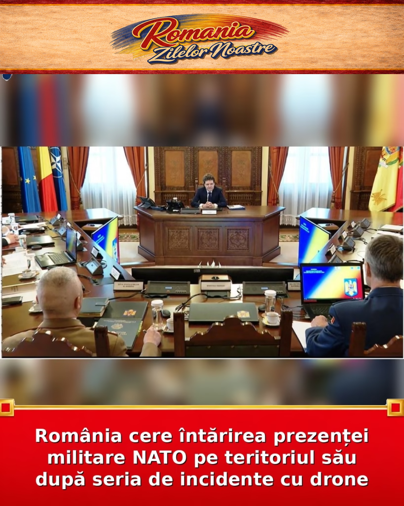 România cere întărirea prezenței militare NATO pe teritoriul său după seria de incidente cu drone