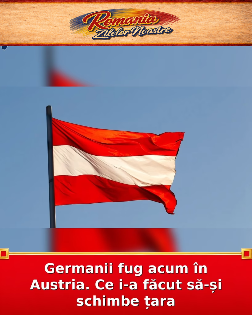 Germanii fug acum în Austria. Ce i-a făcut să-și schimbe țara