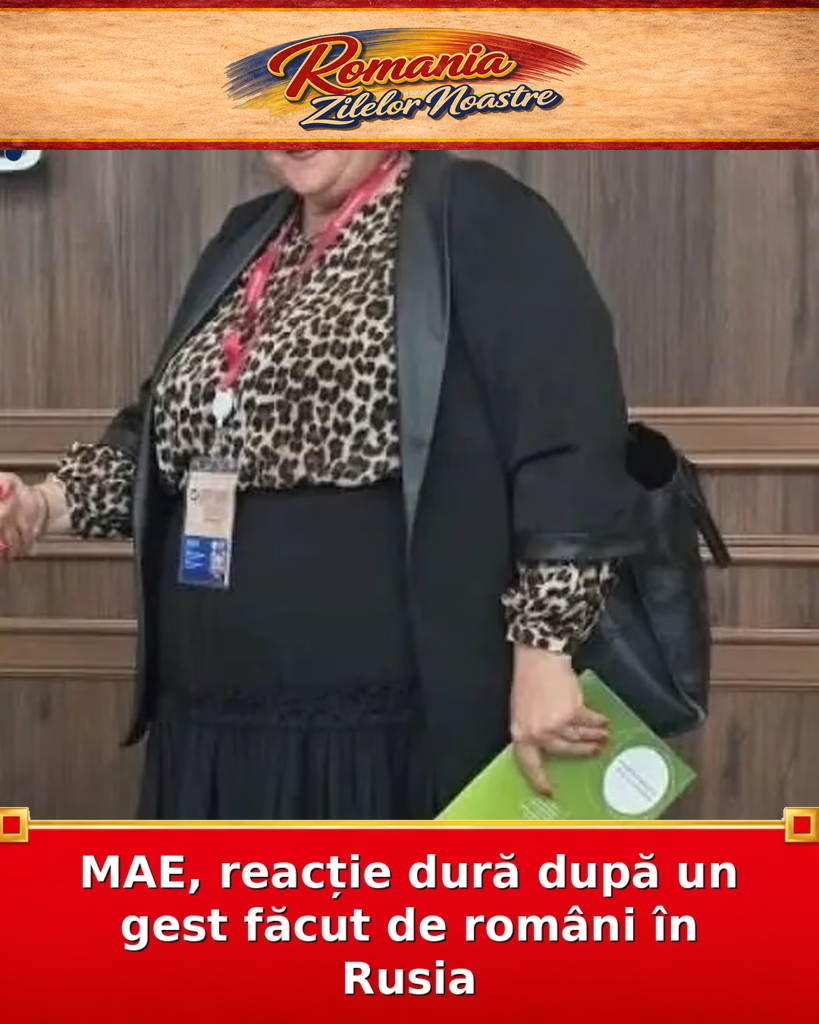 MAE, reacție dură după un gest făcut de români în Rusia