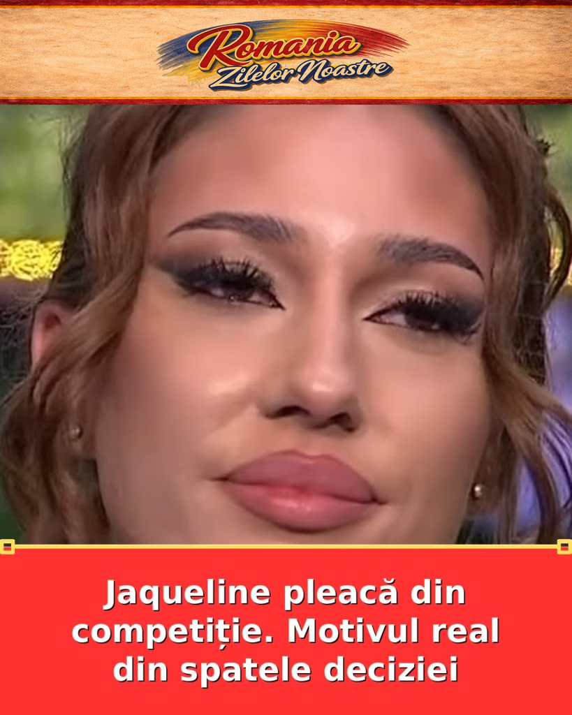 Jaqueline pleacă din competiție. Motivul real din spatele deciziei