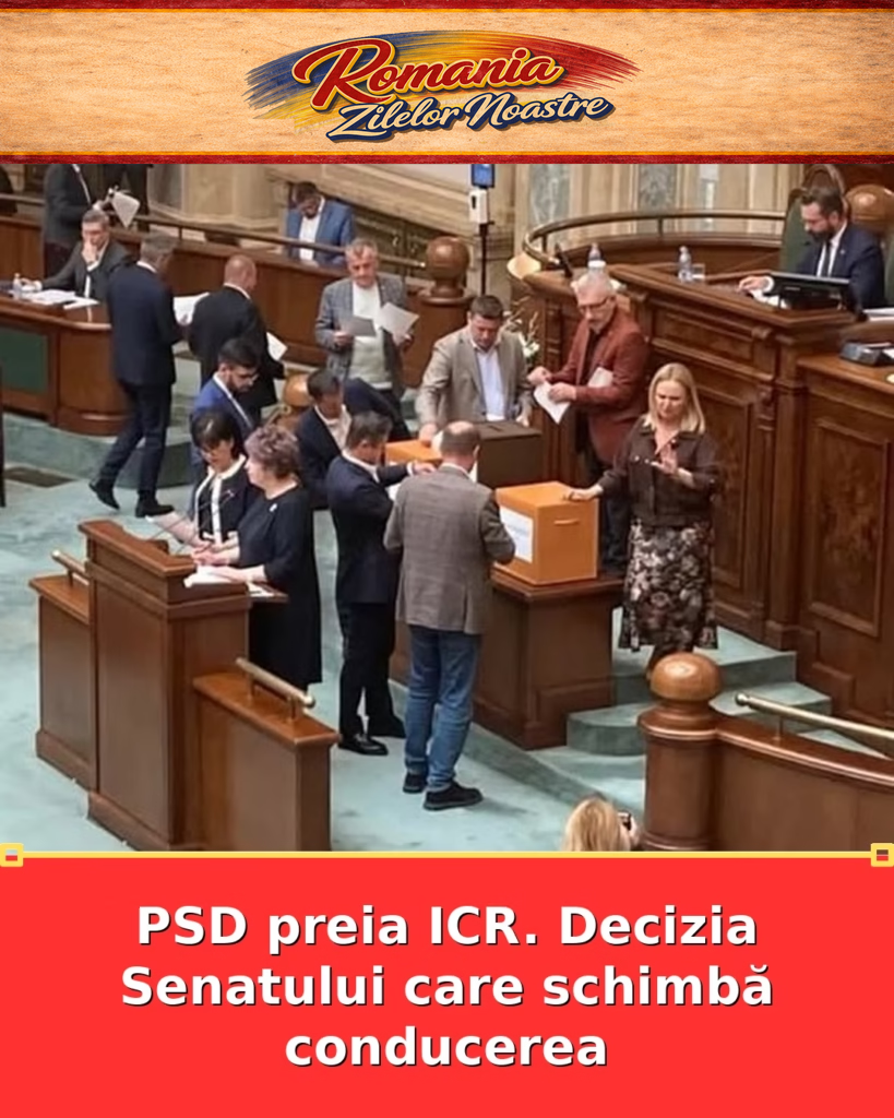 PSD preia ICR. Decizia Senatului care schimbă conducerea