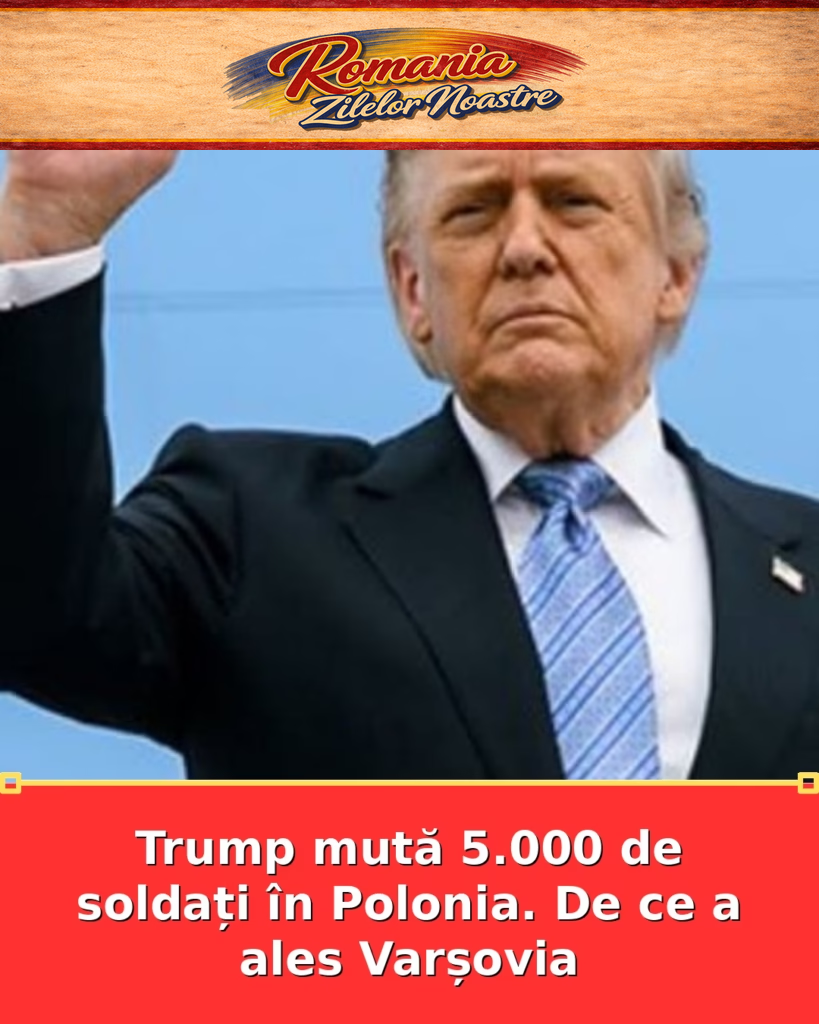 Trump mută 5.000 de soldați în Polonia. De ce a ales Varșovia