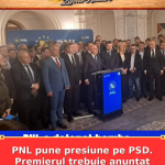PNL pune presiune pe PSD. Premierul trebuie anunțat urgent