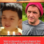 Tatăl lui Alexandru, copilul dispărut fără urmă în Sibiu, primele declarații! Cum a dispărut, de fapt, micuțul: „De aseară…”