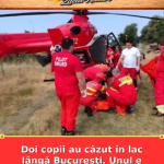 Doi copii au căzut în lac lângă București. Unul e încă căutat