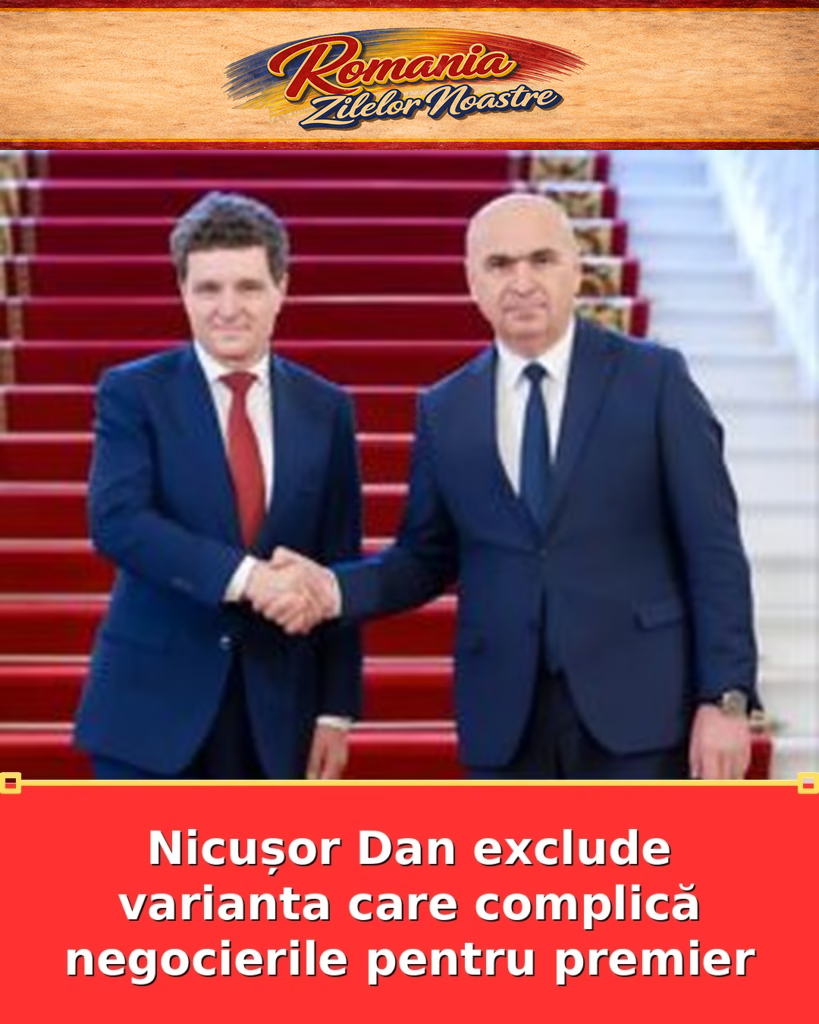 Nicușor Dan exclude varianta care complică negocierile pentru premier