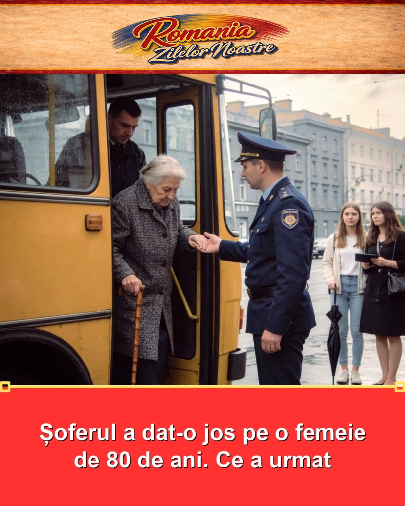 Șoferul a dat-o jos pe o femeie de 80 de ani. Ce a urmat
