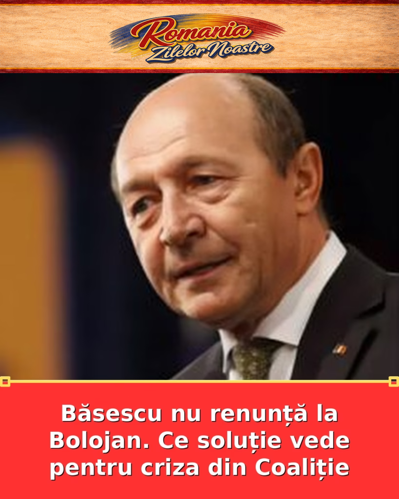 Băsescu nu renunță la Bolojan. Ce soluție vede pentru criza din Coaliție