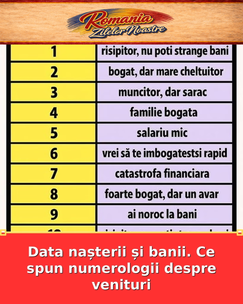 Data nașterii și banii. Ce spun numerologii despre venituri