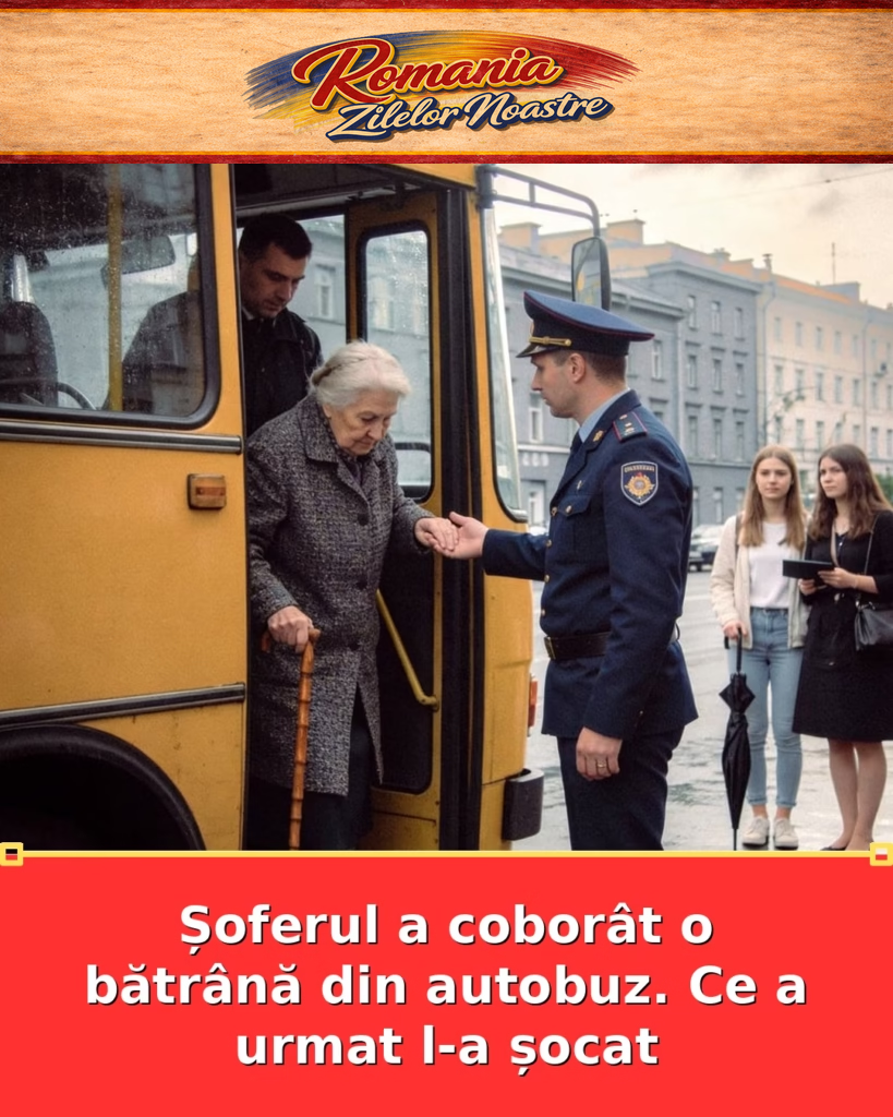 Șoferul a coborât o bătrână din autobuz. Ce a urmat l-a șocat