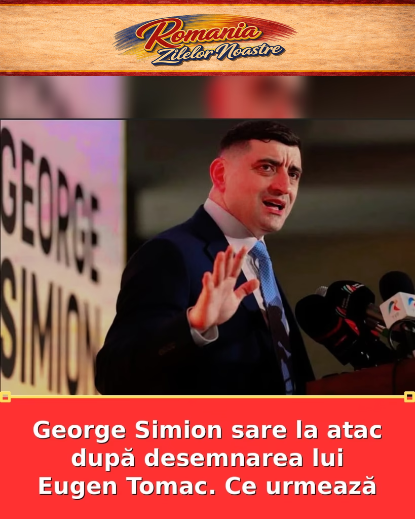 George Simion sare la atac după desemnarea lui Eugen Tomac. Ce urmează