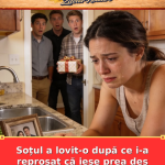 Soțul a lovit-o după ce i-a reproșat că iese prea des cu prietenii