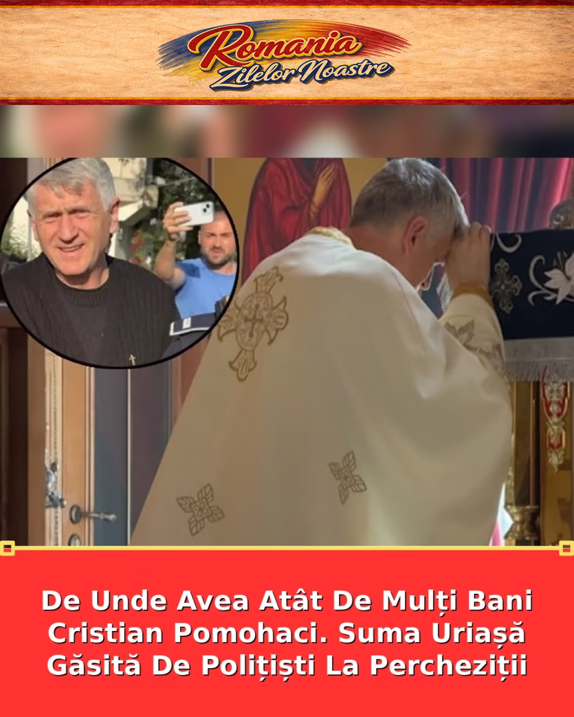 De Unde Avea Atât De Mulți Bani Cristian Pomohaci. Suma Uriașă Găsită De Polițiști La Percheziții