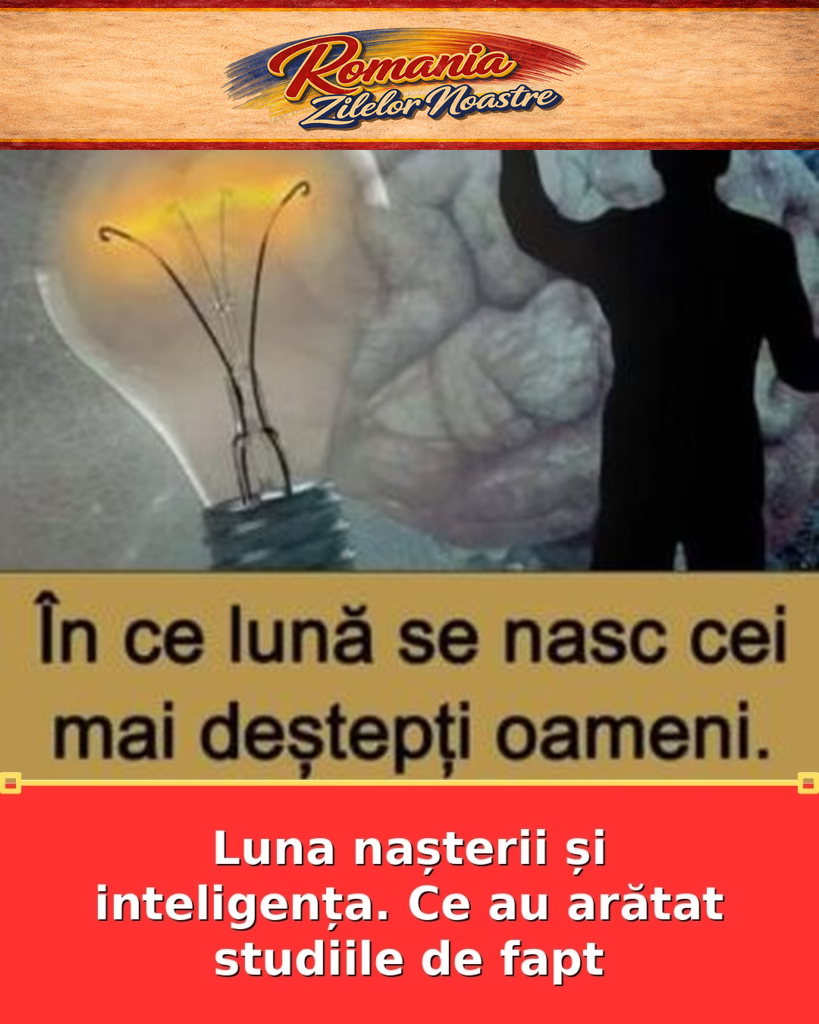 Luna nașterii și inteligența. Ce au arătat studiile de fapt