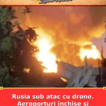Rusia sub atac cu drone. Aeroporturi închise și alertă maximă