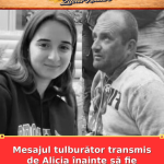 Mesajul tulburător transmis de Alicia înainte să fie găsită fără viață în Bihor