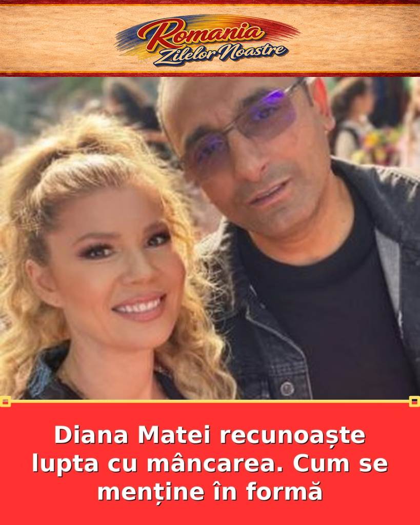 Diana Matei recunoaște lupta cu mâncarea. Cum se menține în formă