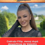 Codruța Filip, mesaj după despărțirea de Valentin Sanfira. Ce o face fericită acum