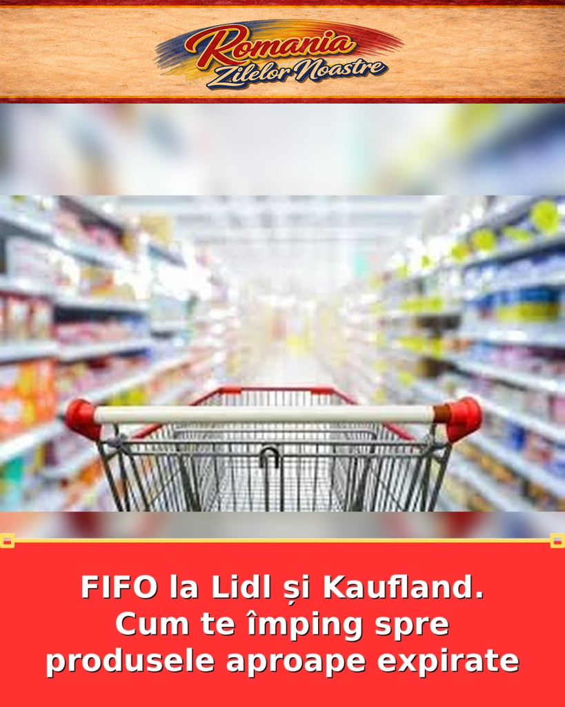 FIFO la Lidl și Kaufland. Cum te împing spre produsele aproape expirate