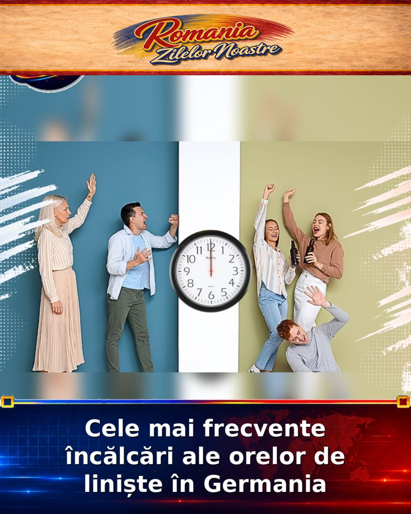 Cele mai frecvente încălcări ale orelor de liniște în Germania