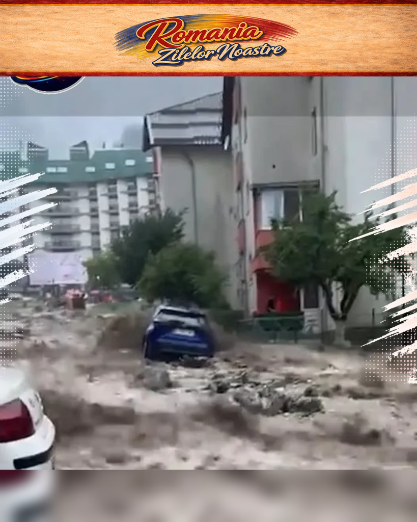România, sub ape! Imagini de coșmar după ruperea de nori: DN1 blocat, mașini distruse și intervenții dramatice