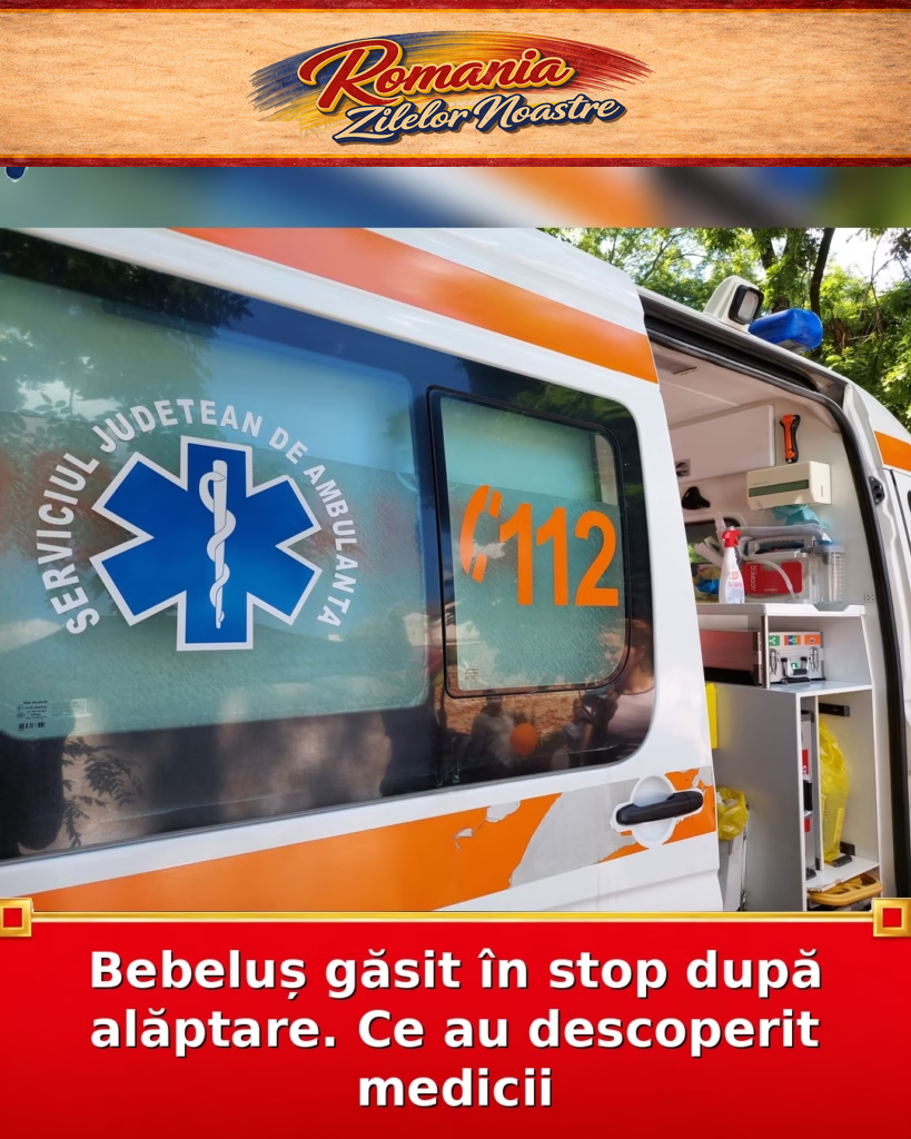 Bebeluș găsit în stop după alăptare. Ce au descoperit medicii