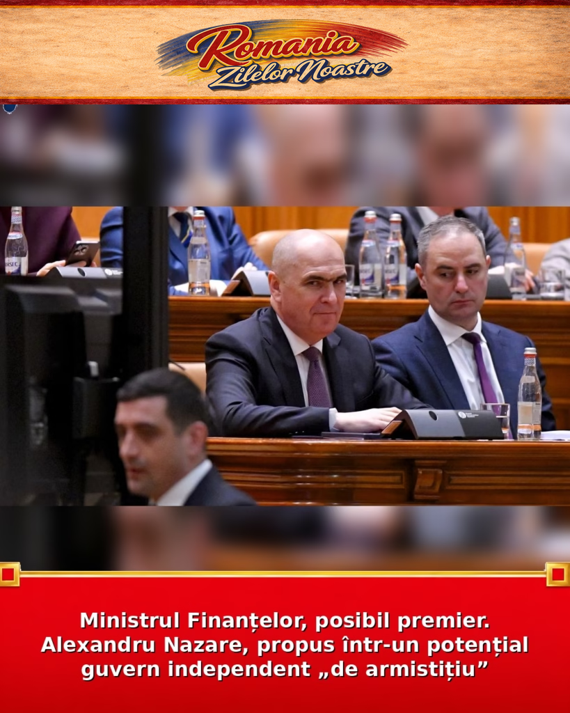 Ministrul Finanțelor, posibil premier. Alexandru Nazare, propus într-un potențial guvern independent „de armistițiu”