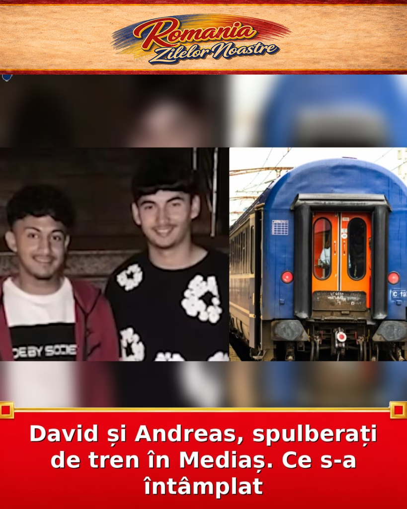 David și Andreas, spulberați de tren în Mediaș. Ce s-a întâmplat