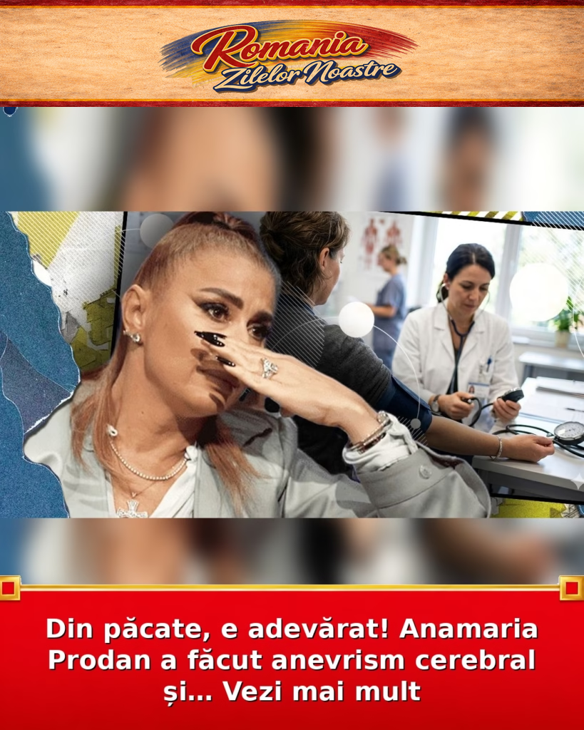 Din păcate, e adevărat! Anamaria Prodan a făcut anevrism cerebral și… Vezi mai mult