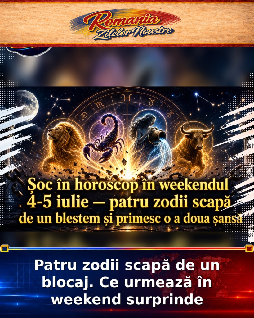 Patru zodii scapă de un blocaj. Ce urmează în weekend surprinde