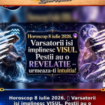 Horoscop 8 iulie 2026. 🔮 Varsatorii isi implinesc VISUL, Pestii au o REVELATIE — urmeaza-ti intuitia!