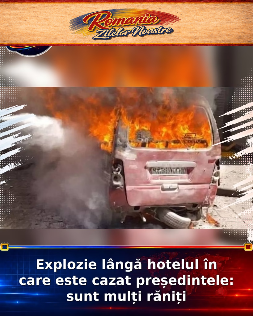 Explozie lângă hotelul în care este cazat președintele: sunt mulți răniți