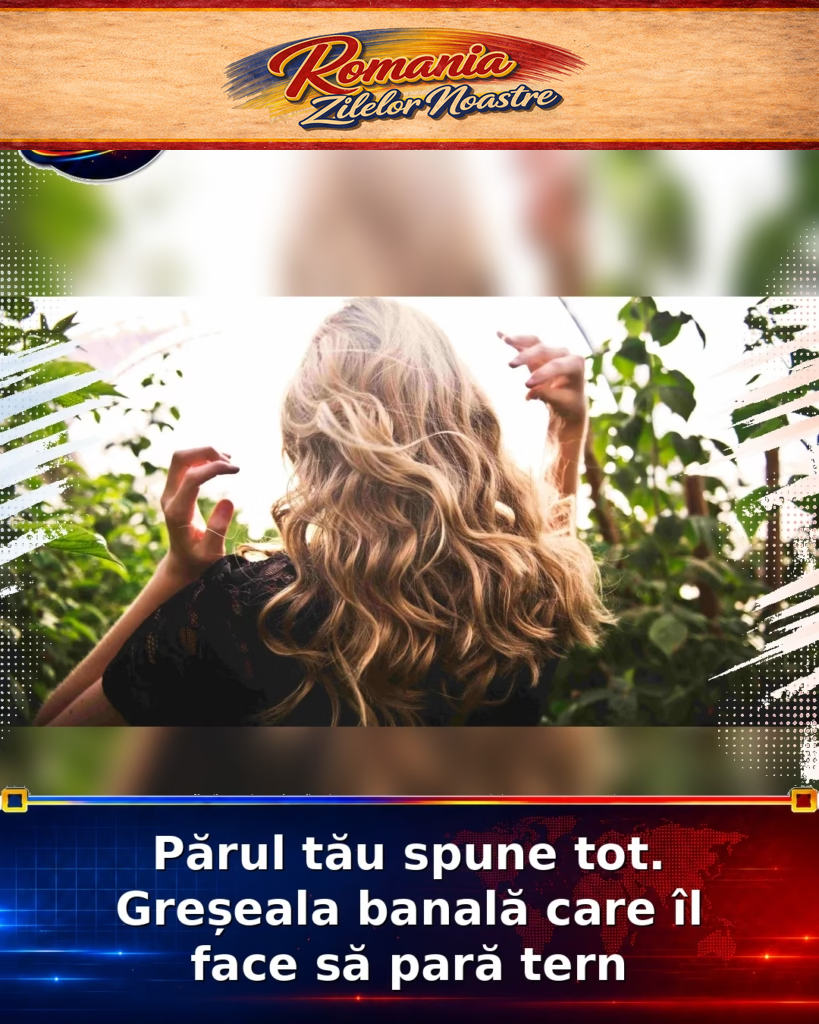 Părul tău spune tot. Greșeala banală care îl face să pară tern