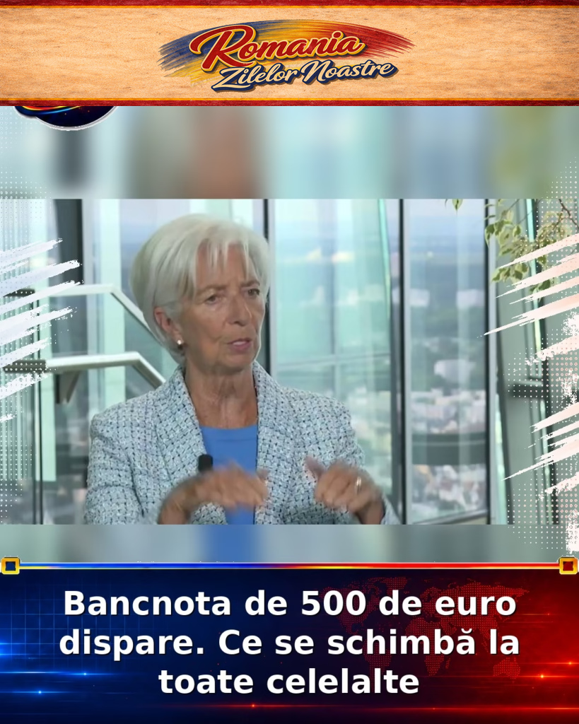 Bancnota de 500 de euro dispare. Ce se schimbă la toate celelalte