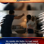 Un român din Italia i-a rupt nasul soției în timp ce ținea bebelușul în brațe, apoi a încercat să i-l pună la loc