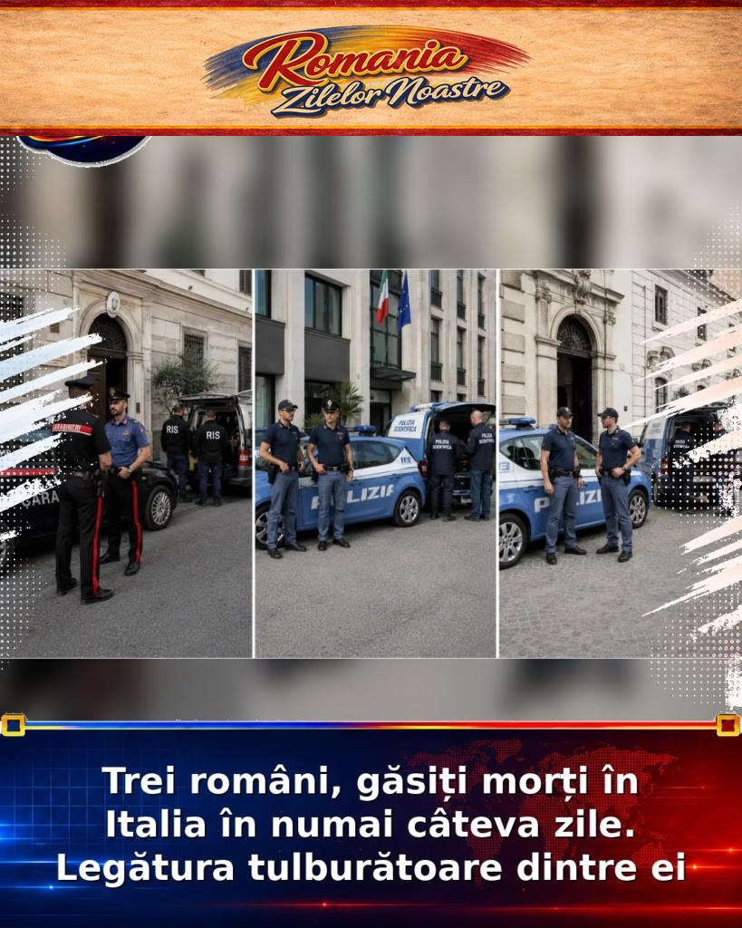 Trei români, găsiți morți în Italia în numai câteva zile. Legătura tulburătoare dintre ei