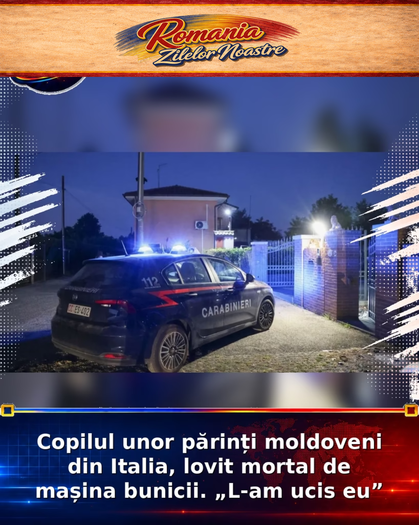 Copilul unor părinți moldoveni din Italia, lovit mortal de mașina bunicii. „L-am ucis eu”